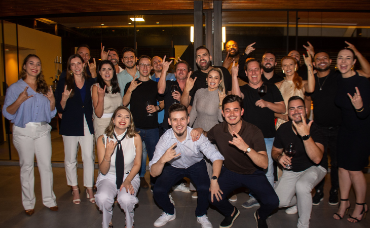 Foto: Mentores, professores, advisors e equipe da 49 - Crédito: Divulgação