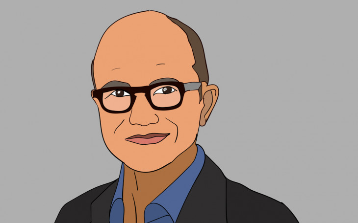 Satya Nadella, na versão em IA. Brincadeira. Foto: Depositphotos.