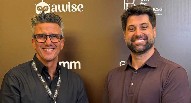 Jonatas Abbott, CEO da Dinamize e Alfredo Soares, advisor da Dinamize.