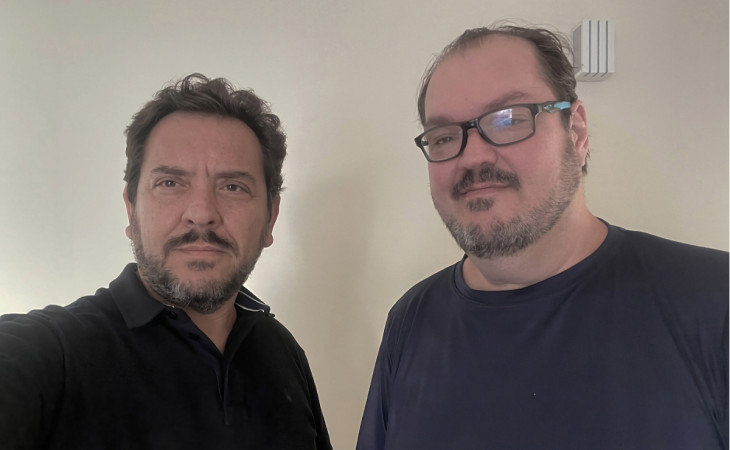 Ricardo Valverde e Carlos Barcellos, cofundadores e sócios da MultiID. Foto: divulgação.