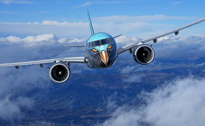 Modelo E-Jets E2 Embraer - Foto: Divulgação