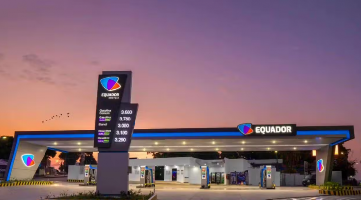 Posto da Dislub Equador. Foto: Divulgação.