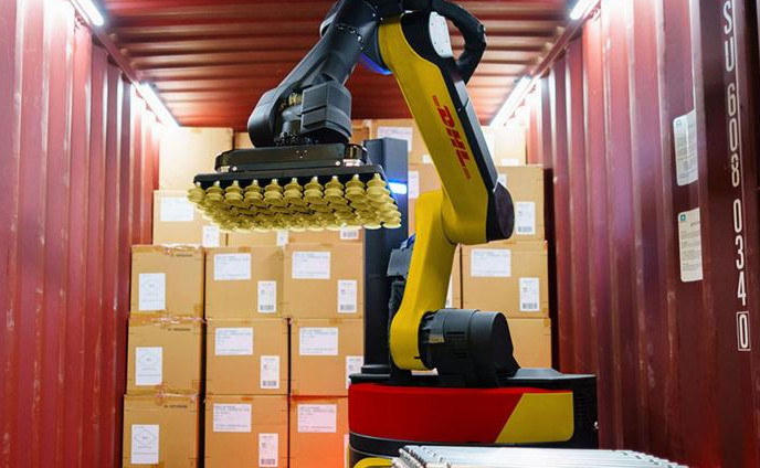 Robôs da Boston Dynamics em ação na DHL - Foto Divulgação