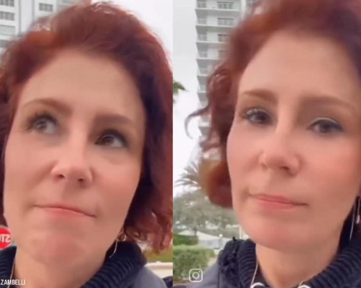 Imagens de vídeo divulgado por Carla Zambelli