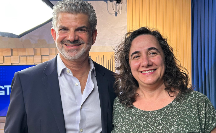 Omar Tabach e Ana Martin, da TGT (Foto: Divulgação)