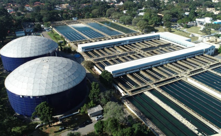 Estação de tratamento de água da Sabesp - Foto: Divulgação
