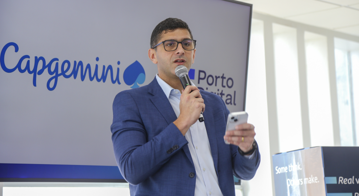 Emanuel Queiroz, vice-presidente de Sustentabilidade e Soluções de Desenvolvimento em Nuvem da Capgemini.