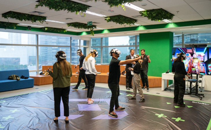 Interações de participantes no DotHub - Foto: Linkedin da Deloitte