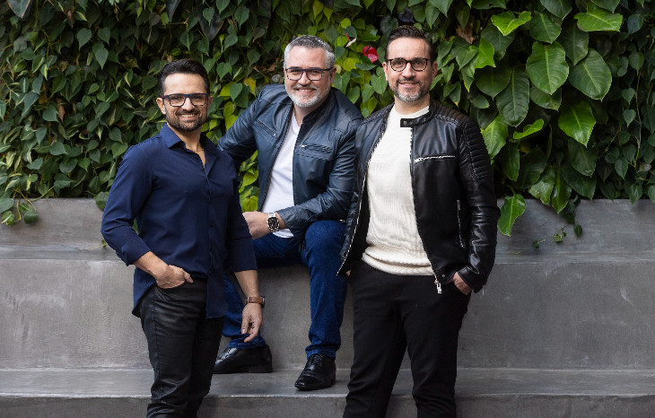 Rodrigo Castro, Robertson Kieling e Fabio Junges.