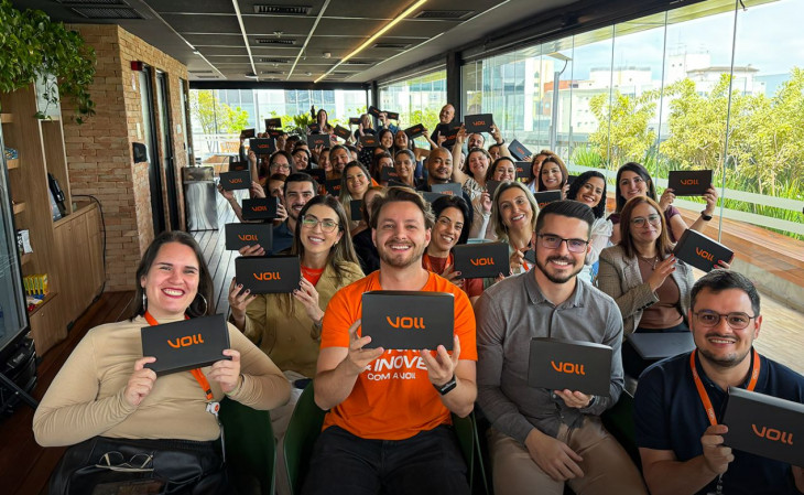 Equipe da VOLL - Foto: Linkedin