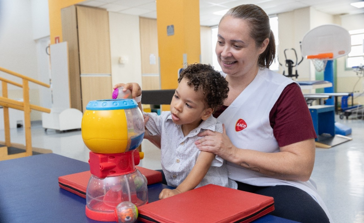 AACD é uma referência nacional. Foto: Divulgação AACD.