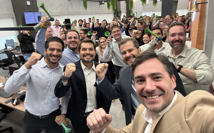 Festa na EVEO pelo aporte da XP.