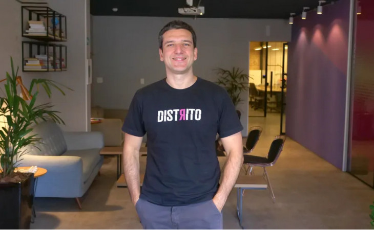 Gustavo Araujo, cofundador e CEO da Distrito. Foto: divulga&ccedil;&atilde;o.
