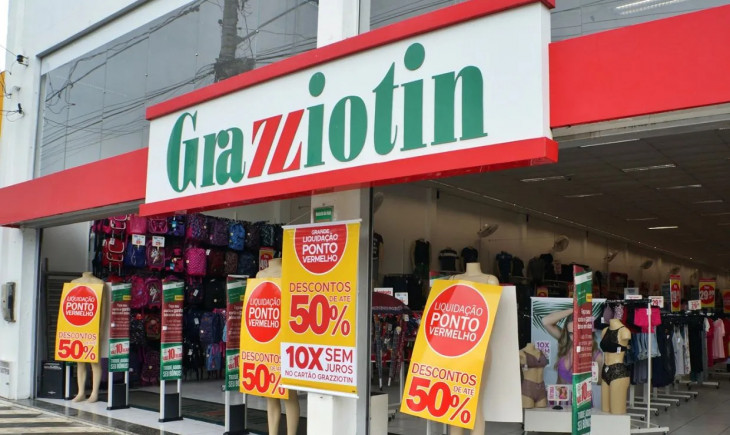 Grazziotin &eacute; um nome forte no com&eacute;rcio popular no Sul.