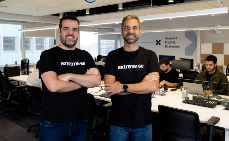 Gustavo Rabelo, CEO da Extreme Group, e Gustavao Pavanelli, CEO da GPS IT. Foto: divulga&ccedil;&atilde;o.