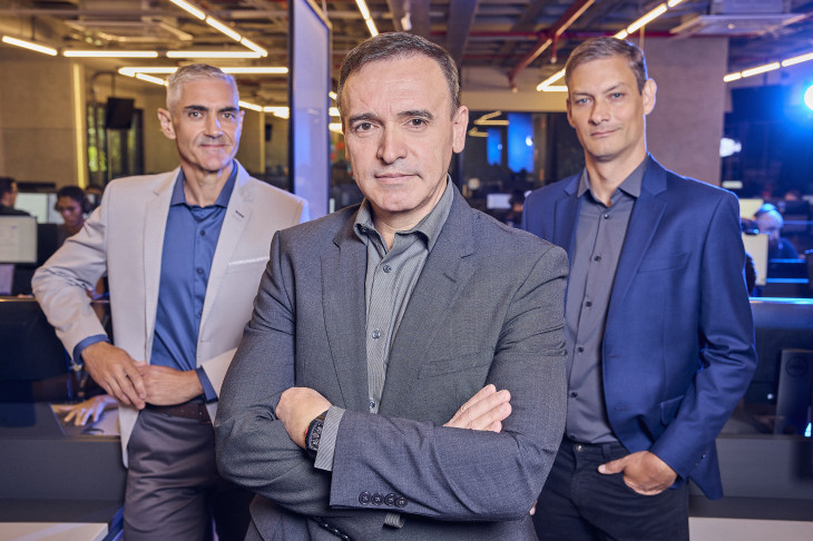 Da esq para a dir: Cassio Serea, s&oacute;cio-fundador e diretor do Koncili e WinnerBox; Ilson Rezende, s&oacute;cio-fundador e Presidente do Grupo DB1; Alexandre Don&aacute;, s&oacute;cio-fundador e VP do Grupo (Cr&eacute;dito: Divulga&ccedil;&atilde;o)